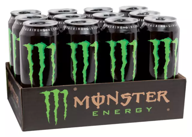 Een Energiedrank Monster blik 500ml koop je bij Van Leeuwen Boeken- en kantoorartikelen