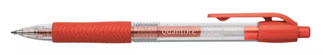 Een Gelschrijver Quantore grip drukknop 0.7mm rood koop je bij Kantoorvakhandel van der Heijde
