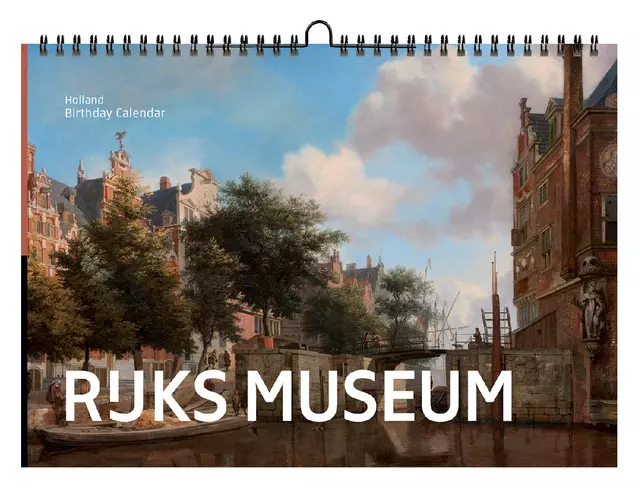 Een Verjaardagskalender Paperclip Rijksmuseum koop je bij Totaal Kantoor Goeree