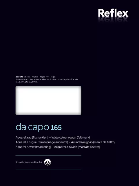 Een Aquarelblok Dacapo VF5004231 24x32cm 165gr 20v koop je bij EconOffice