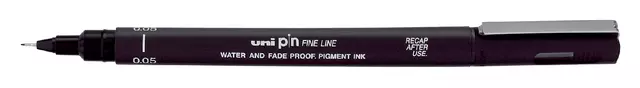 Een Fineliner Uni-ball Pin 0.05mm zwart koop je bij L&N Partners voor Partners B.V.