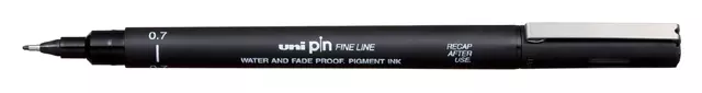 Een Fineliner Uni-ball Pin 0.7mm zwart koop je bij EconOffice