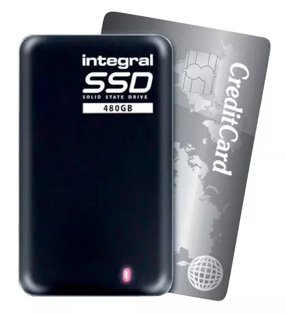 Een SSD Integral extern portable 3.0 120GB koop je bij Alles voor uw kantoor