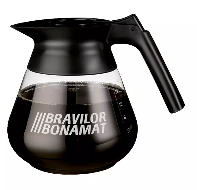 Een Koffiekan Bravilor glas koop je bij L&N Partners voor Partners B.V.