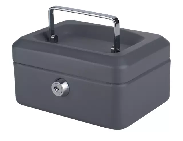 Buy your Money box Quantore 150x115x80mm gray at QuickOffice BV