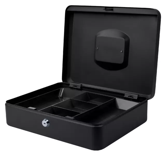 Een Coffret caisse Pavo 300x240x90mm noir koop je bij QuickOffice BV