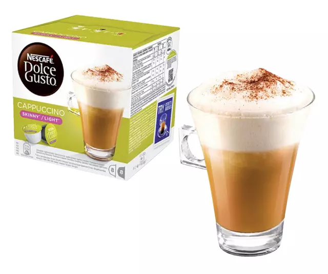 Een Koffiecups Dolce Gusto Cappuccino light 16 stuks voor 8 kopjes koop je bij L&N Partners voor Partners B.V.