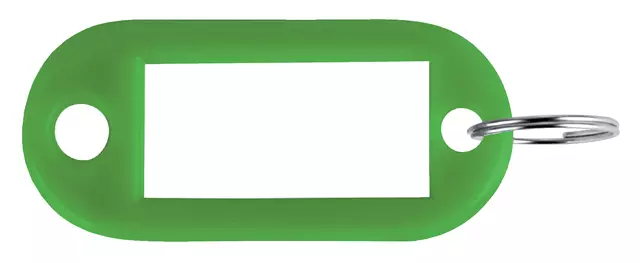 Een Sleutellabel Pavo kunststof groen koop je bij EconOffice