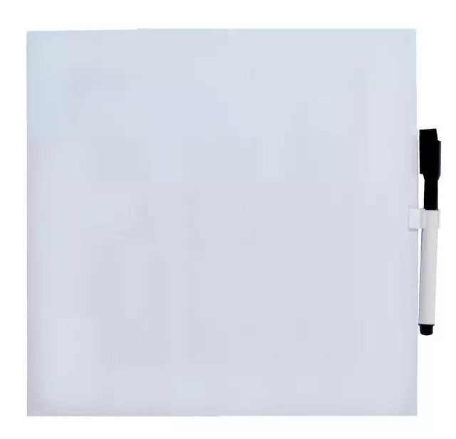 Een Whitebord Desq 35x35cm magnetisch koop je bij EconOffice