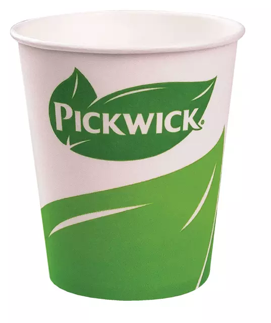 Een Beker Pickwick 250ml karton 100 stuks koop je bij Kantoorvakhandel van der Heijde