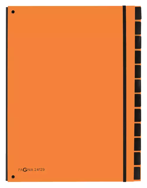 Een Sorteermap Pagna Trend A4 12 tabs oranje koop je bij MV Kantoortechniek B.V.