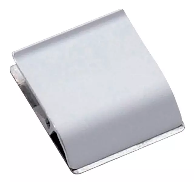 Een Klemlijst MAUL 3.5x4cm aluminium zelfklevend koop je bij KantoorProfi België BV