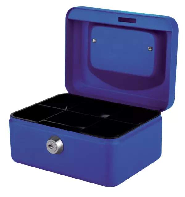 Buy your Money box Quantore 150x115x80mm blue at QuickOffice BV