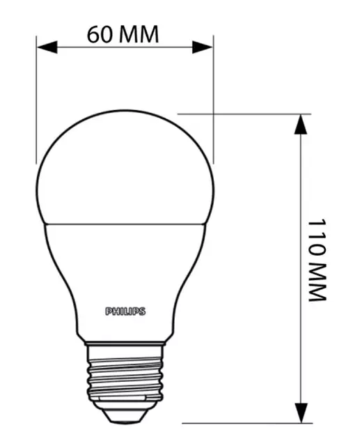 Een Ledlamp Philips CorePro LEDbulb E27 13,5W=100W 1520 Lumen koop je bij Kantoorvakhandel van der Heijde