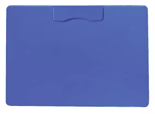 Klembord magnetisch A4 dwars blauw