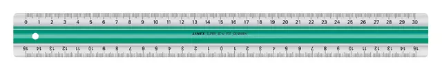 Een Liniaal Linex super S30 30cm transparant koop je bij L&N Partners voor Partners B.V.