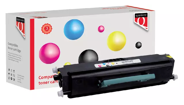 Een Tonercartridge Quantore alternatief tbv Lexmark E260A11E zwart koop je bij QuickOffice BV