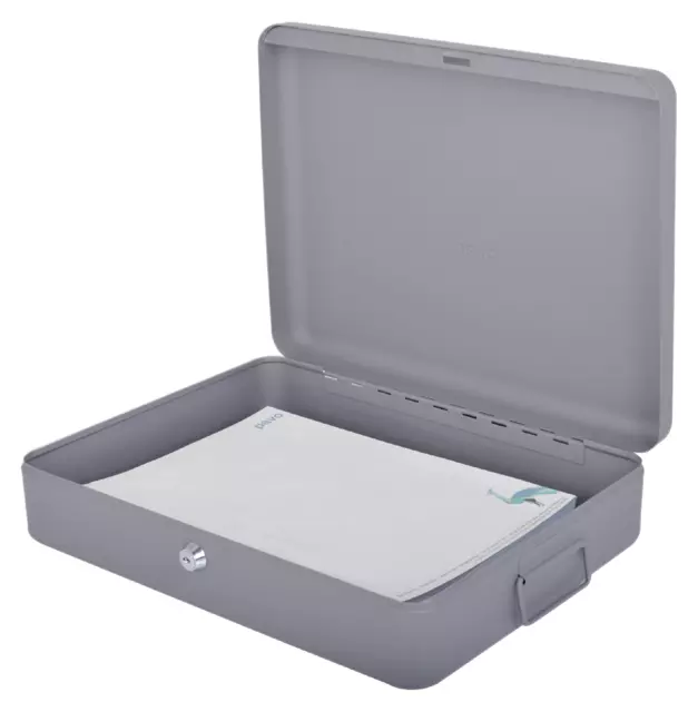 Een Caisse à documents Pavo 370x280x90mm gris foncé koop je bij QuickOffice BV