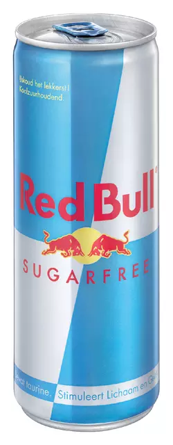 Een Energiedrank Red Bull sugarfree blik 250 ml koop je bij Totaal Kantoor Goeree