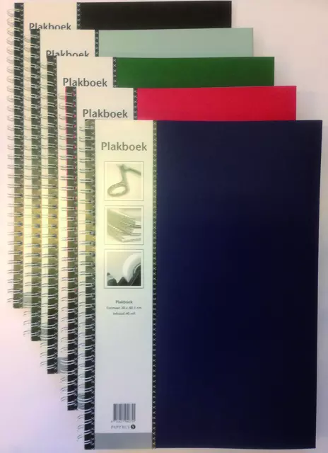 Een Plakboek Papyrus 330x230mm 40vel assorti koop je bij Van Leeuwen Boeken- en kantoorartikelen