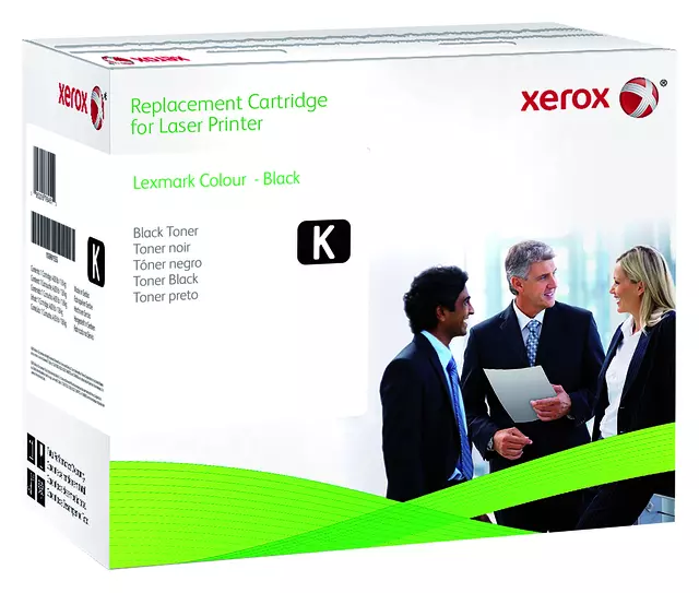 Een Tonercartridge Xerox alternatief tbv Lexmark C540H2KG zwart koop je bij L&N Partners voor Partners B.V.