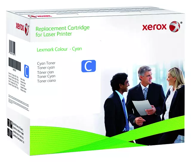 Een Tonercartridge Xerox alternatief tbv Lexmark C540H2CG blauw koop je bij L&N Partners voor Partners B.V.