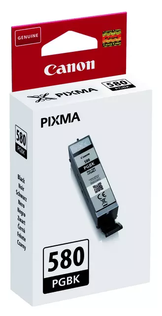 Een Inktcartridge Canon PGI-580 zwart koop je bij NiceSupplies.nl