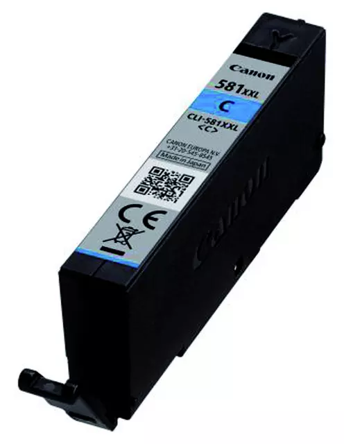 Een Inktcartridge Canon CLI-581XXL blauw koop je bij Van Hoye Kantoor BV