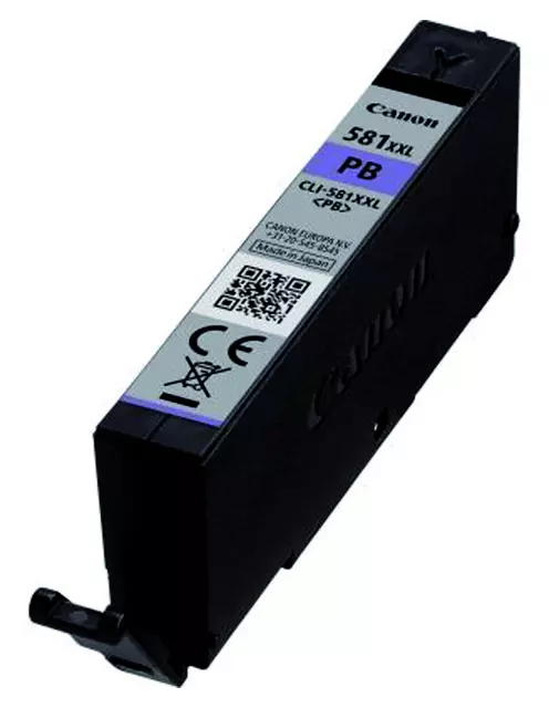 Buy your Inktcartridge Canon CLI-581XXL foto blauw at QuickOffice BV