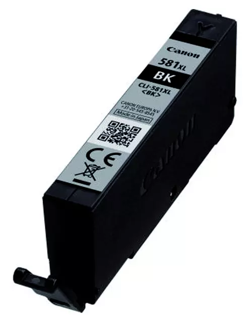 Een Inktcartridge Canon CLI-581XL zwart koop je bij QuickOffice BV