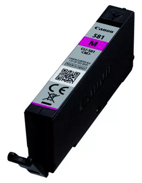 Een Inktcartridge Canon CLI-581 rood koop je bij Van Hoye Kantoor BV