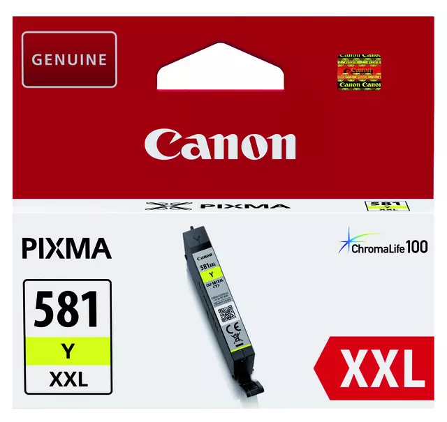 Een Inktcartridge Canon CLI-581XXL geel koop je bij L&N Partners voor Partners B.V.