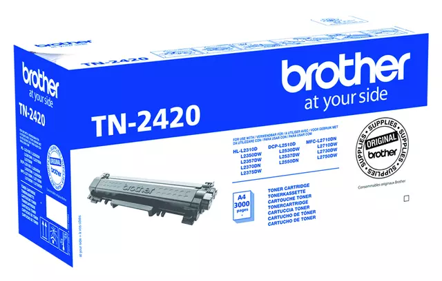 Een Toner Brother TN-2420 zwart koop je bij EconOffice