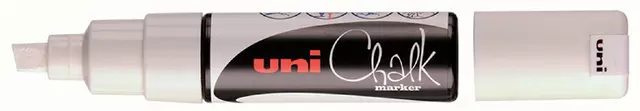 Een Krijtstift Uni-ball chalk schuin 8.0mm wit koop je bij MV Kantoortechniek B.V.