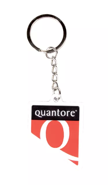 Een Sleutelhanger Quantore koop je bij MV Kantoortechniek B.V.