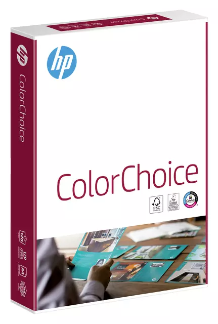 Een Kleurenlaserpapier HP Color Choice A4 120gr wit 250vel koop je bij Kantoorvakhandel van der Heijde