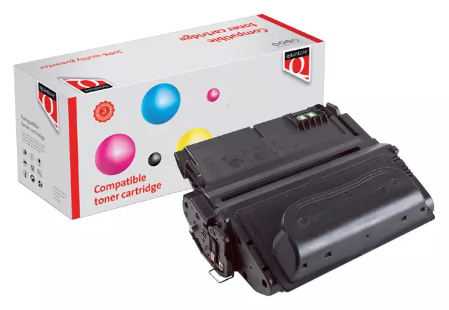 Een Tonercartridge Quantore alternatief tbv HP Q1338A 38A zwart koop je bij KantoorProfi België BV