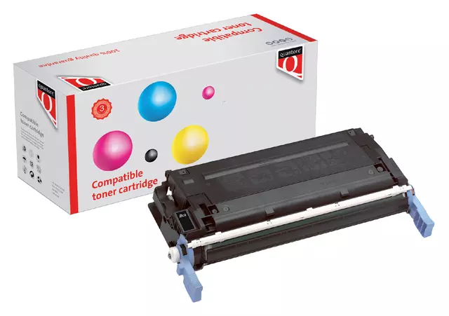 Een Tonercartridge Quantore alternatief tbv HP C9720A 641A zwart koop je bij Van Hoye Kantoor BV