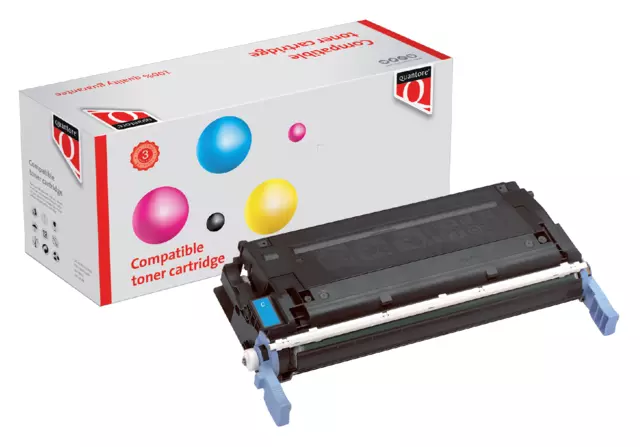 Een Tonercartridge Quantore alternatief tbv HP C9721A 641A blauw koop je bij Klik Office BV