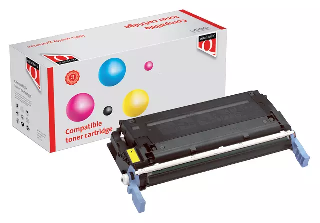 Een Tonercartridge Quantore alternatief tbv HP C9722A 641A geel koop je bij Van Hoye Kantoor BV