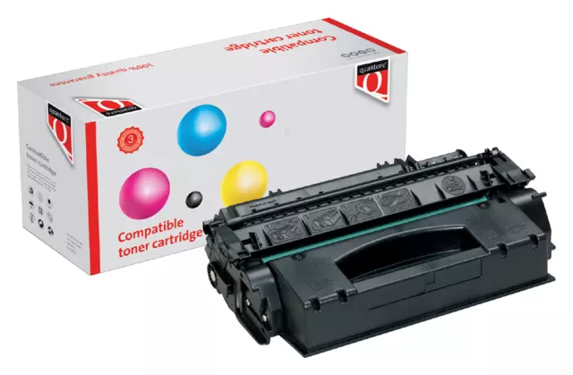 Een Tonercartridge Quantore alternatief tbv HP Q5949A 49A zwart koop je bij MV Kantoortechniek B.V.