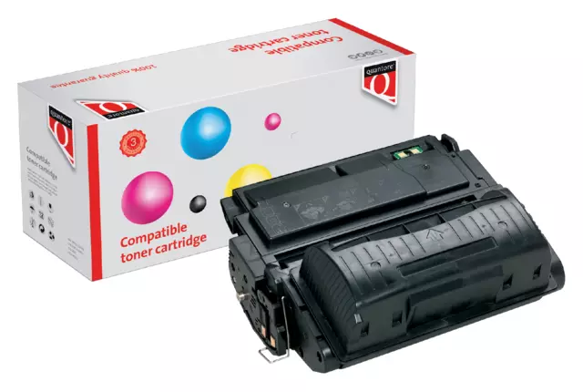 Een Tonercartridge Quantore alternatief tbv HP Q5942X 42X zwart koop je bij KantoorProfi België BV