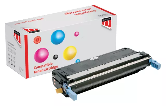 Een Tonercartridge Quantore alternatief tbv HP C9730A 645A zwart koop je bij Van Hoye Kantoor BV