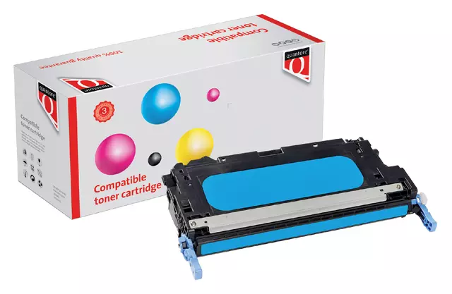 Een Cartouche toner Quantore HP Q6471A 502A bleu koop je bij Van Hoye Kantoor BV