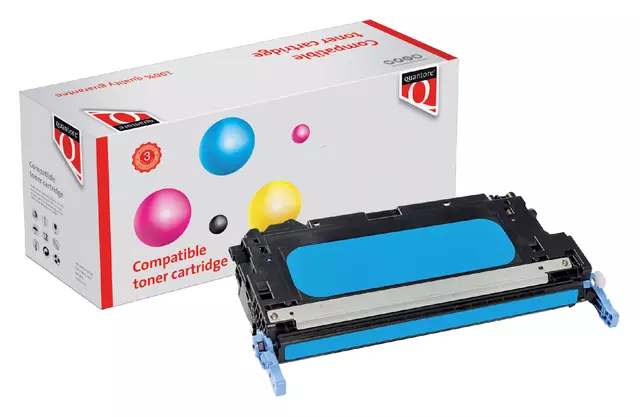 Een Tonercartridge Quantore alternatief tbv HP Q7581A 503A blauw koop je bij De Angelot