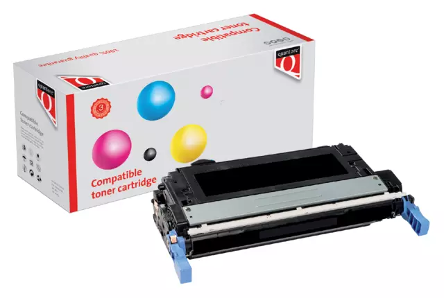 Een TONERCARTRIDGE QUANTORE HP Q5950A 643A ZWART koop je bij Kantoorvakhandel van der Heijde