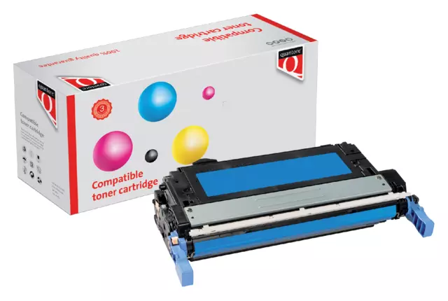 Een Tonercartridge Quantore alternatief tbv HP Q5951A 643A blauw koop je bij Alles voor uw kantoor