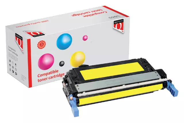 Een Tonercartridge Quantore alternatief tbv HP Q5952A 643A geel koop je bij KantoorProfi België BV