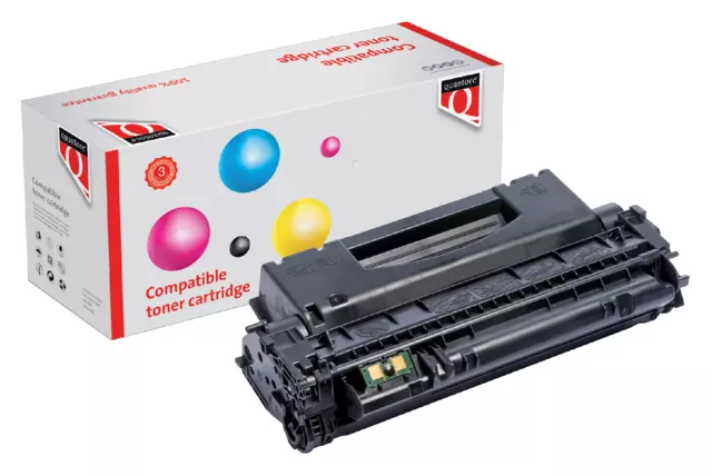 Een Tonercartridge Quantore alternatief tbv HP Q7553X 53X zwart koop je bij Goedkope Kantoorbenodigdheden