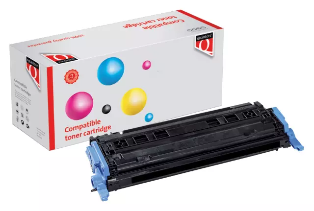 Een Tonercartridge Quantore alternatief tbv HP Q6000A 124A zwart koop je bij Klik Office BV